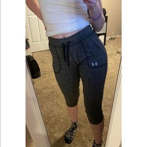 underarmour capri sweat pants